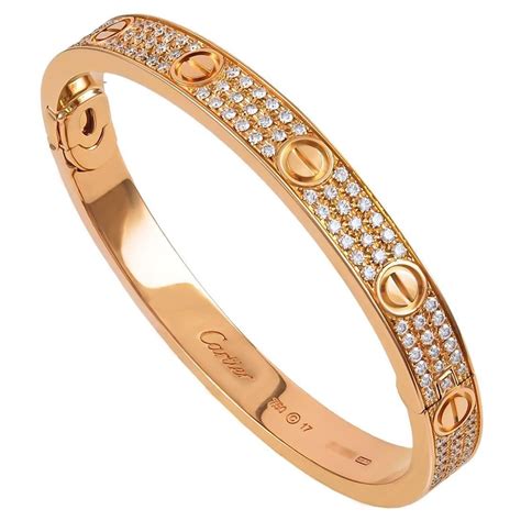 cartier bracelet full diamond|cartier diamond collection bracelets.